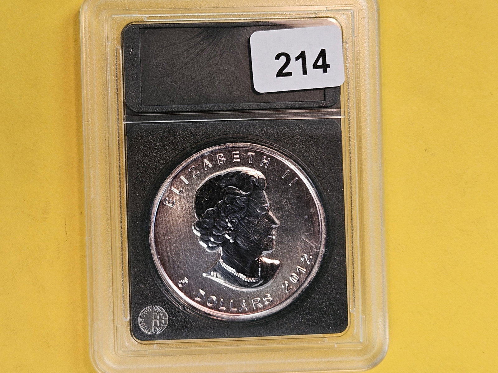 GEM 2012 Canada Silver Five Dollars - 2