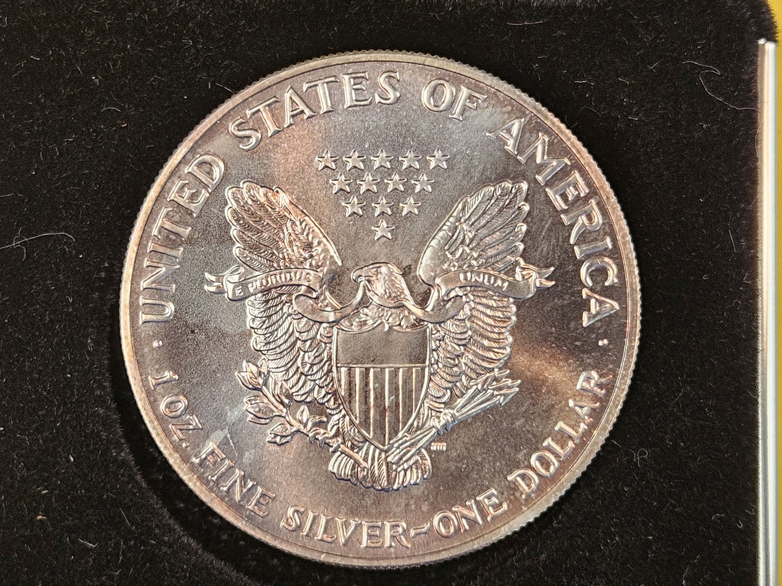 GEM Brilliant Uncirculated 1991 American Silver Eagle - 3
