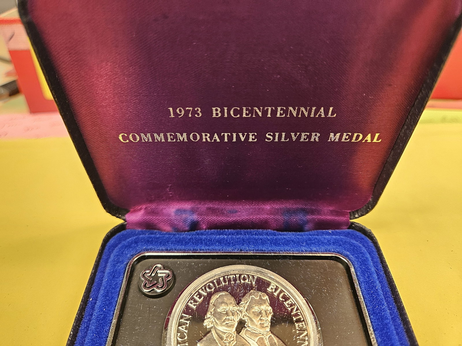 GEM Proof Deep Cameo 1973 Silver Bicentennial Medal - 2
