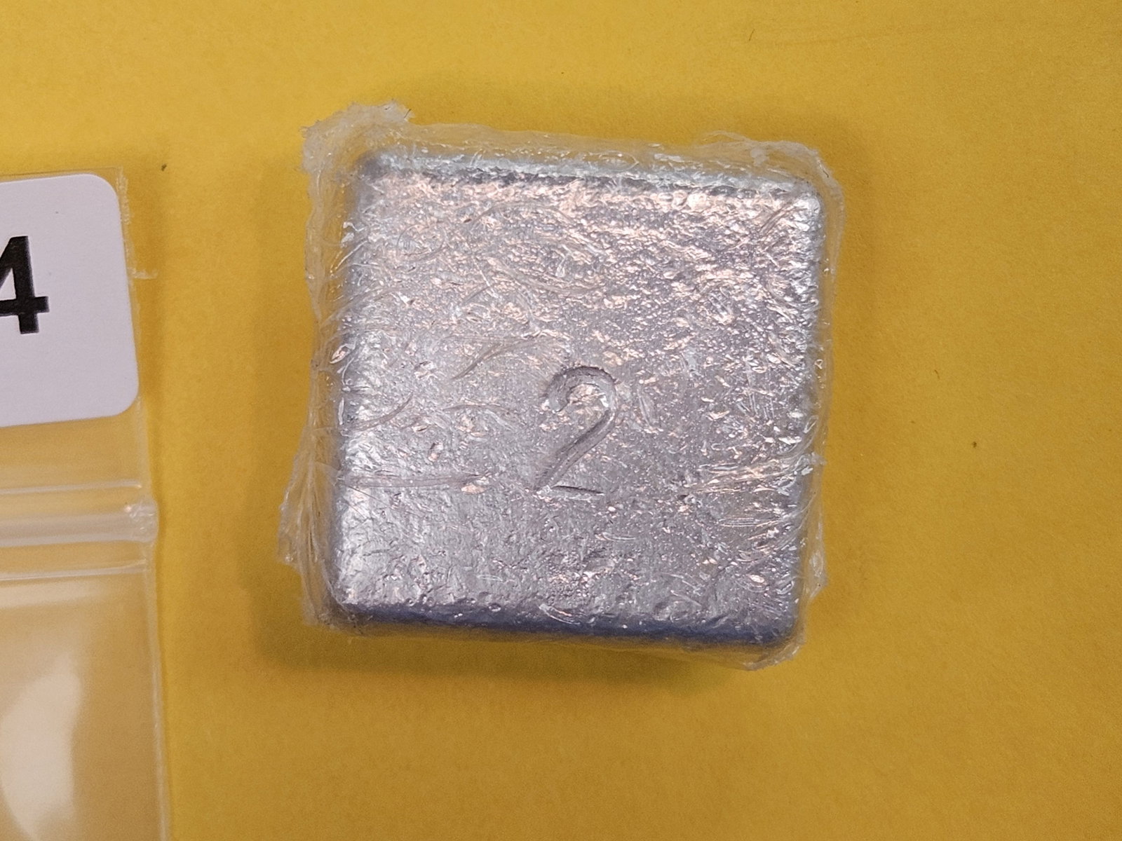 TWO Troy ounce .999 fine silver poured bar - 2