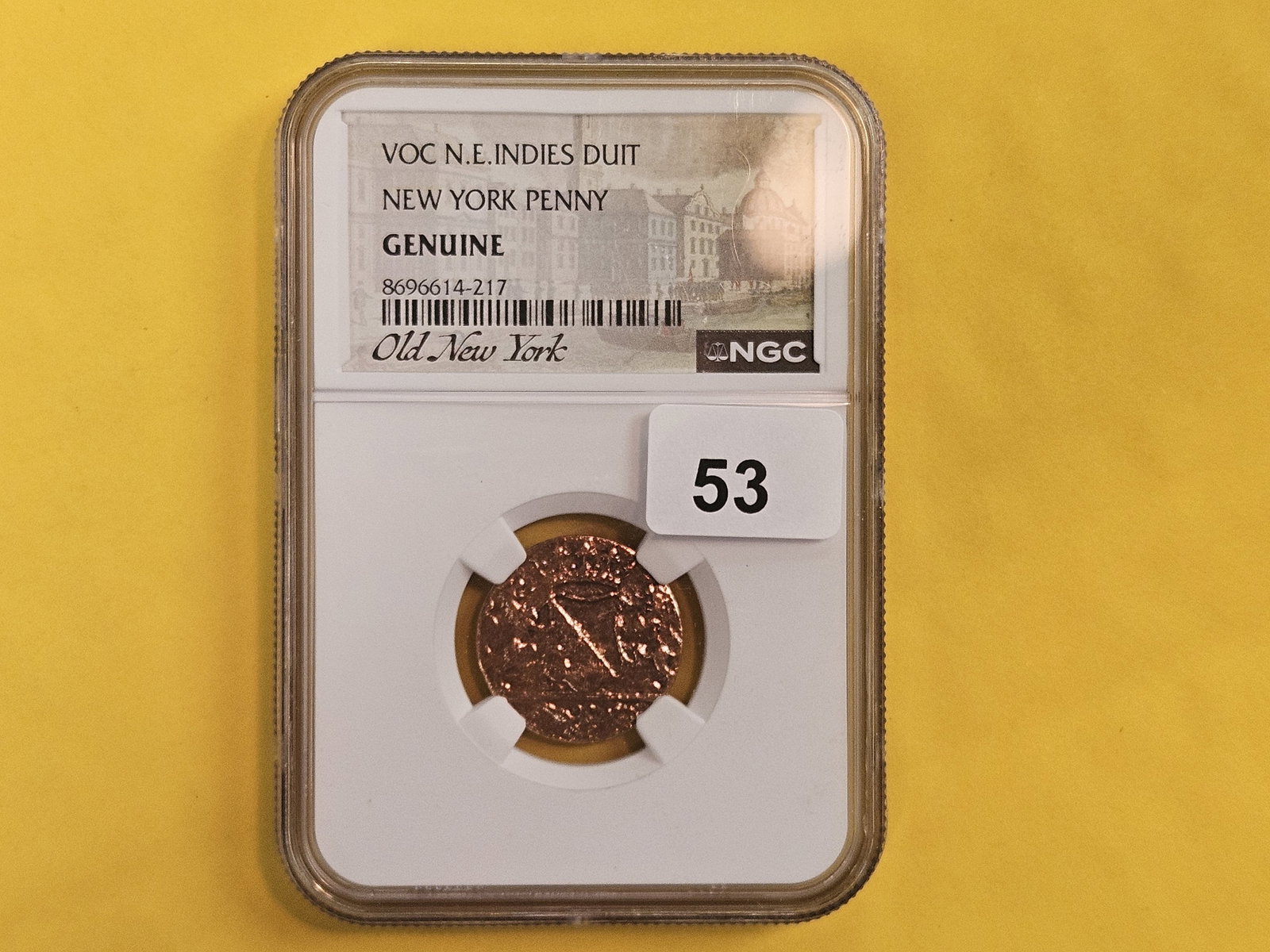 NGC VOC Netherlands East Indies Duit - 2