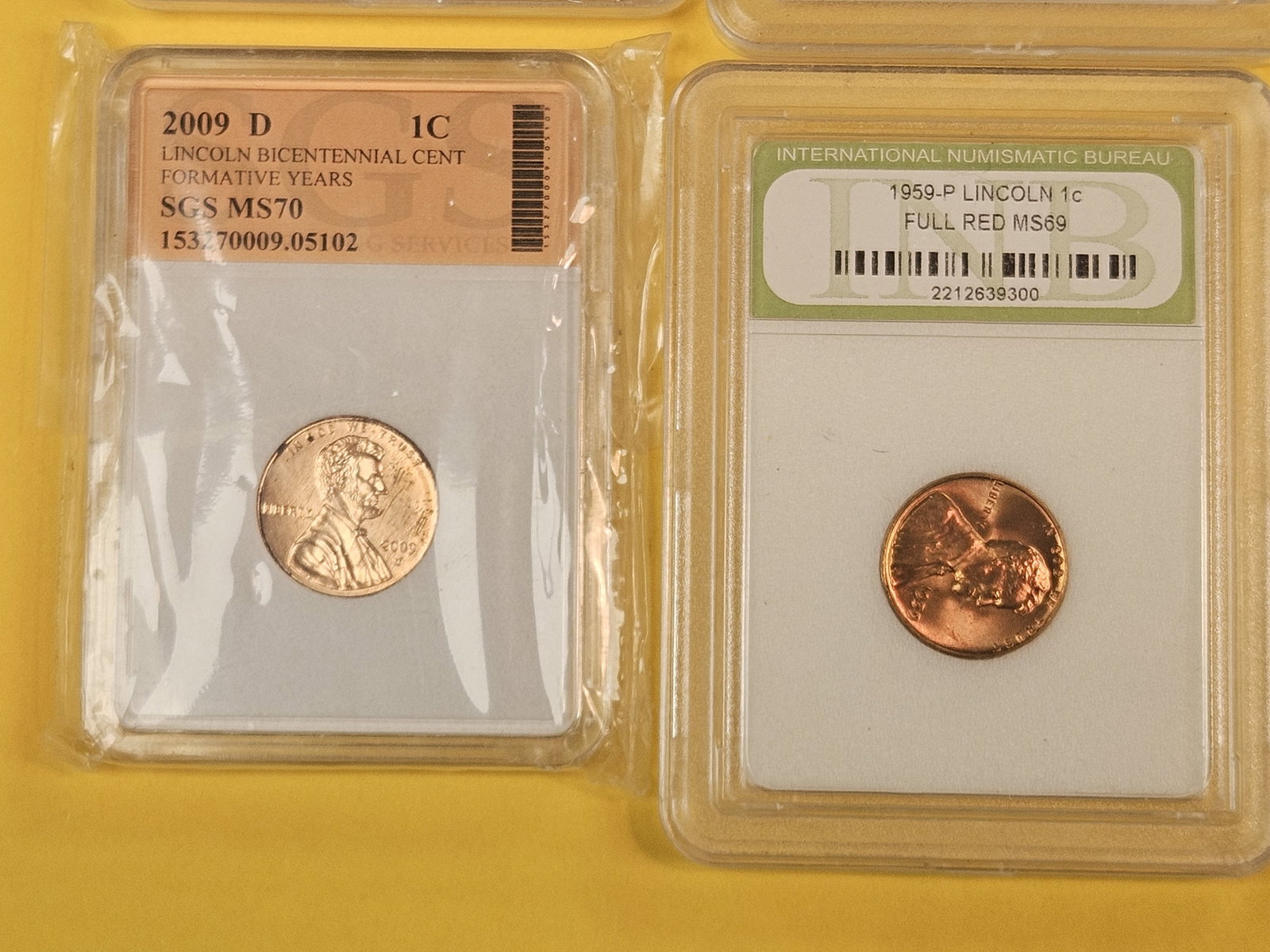 Eight mixed Small cents - 4
