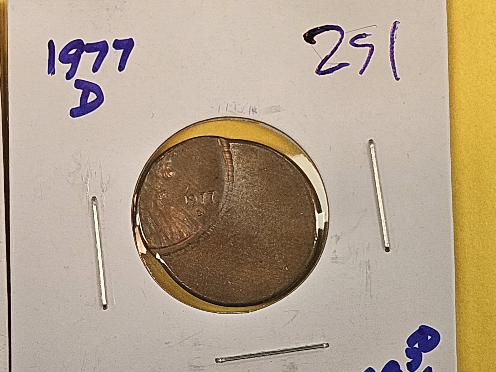MINT ERRORS! Three Off-Center Struck Lincoln Cents - 3