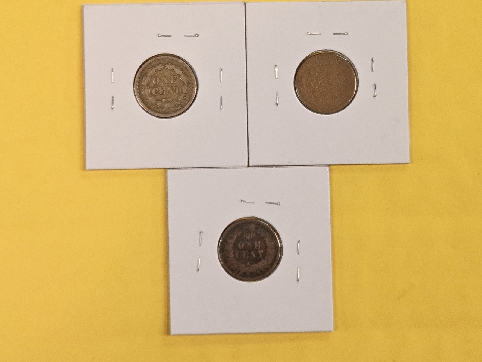 Three Better Date Small cents - 3