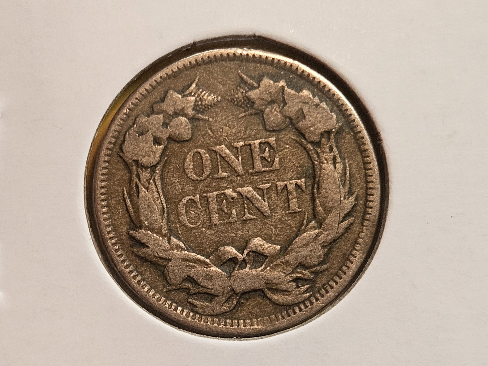 1857 Flying Eagle small cent - 3