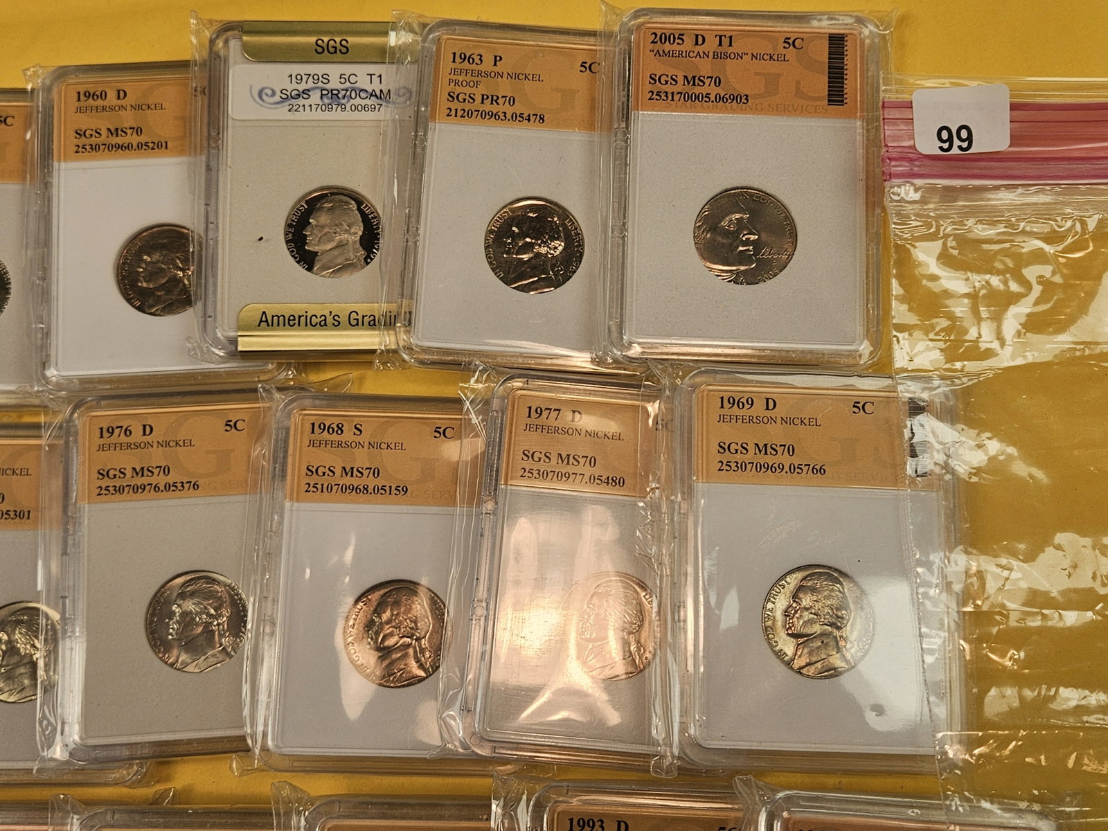 Twenty-three mixed Jefferson nickels - 4