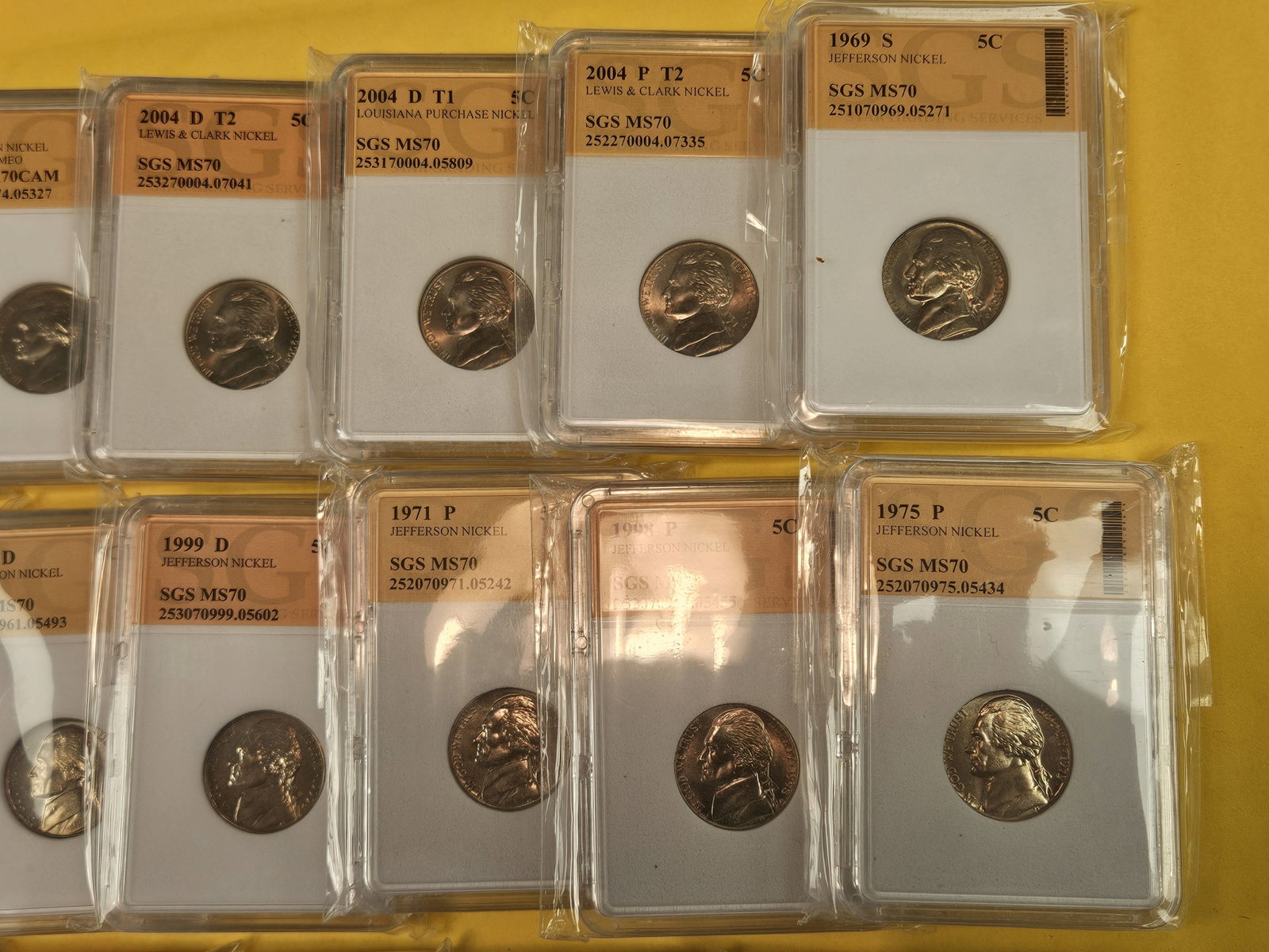 Twenty-four mixed Jefferson nickels - 4