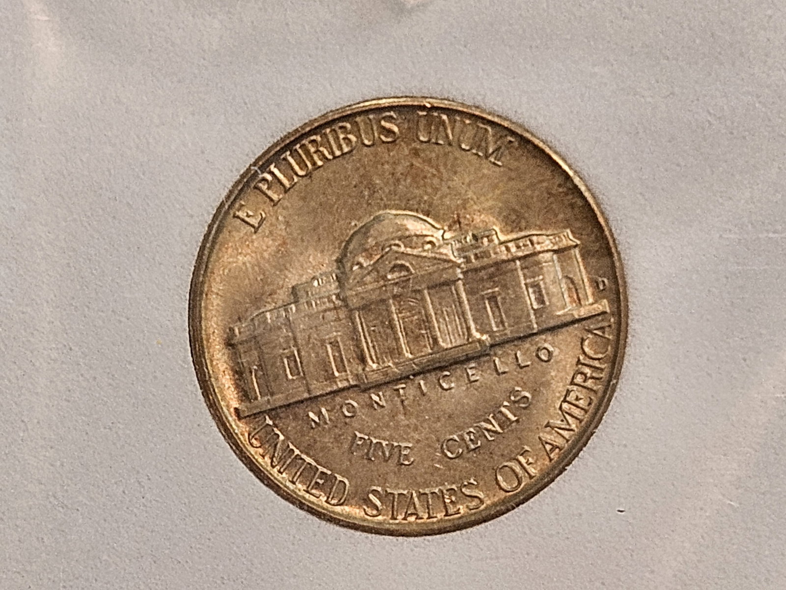 * KEY DATE * GEM Brilliant Uncirculated 1950-D Jefferson Nickel - 5