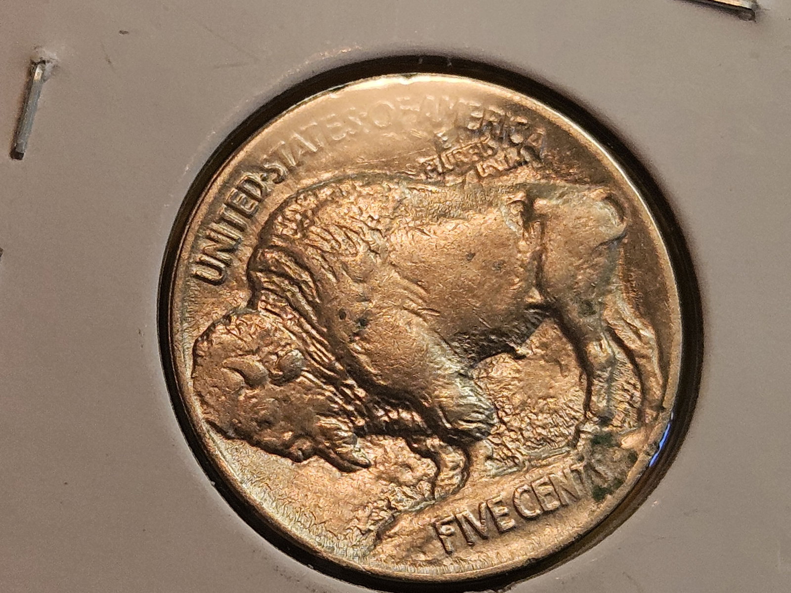 Brilliant 1913 Type 1 Buffalo Nickel - 4