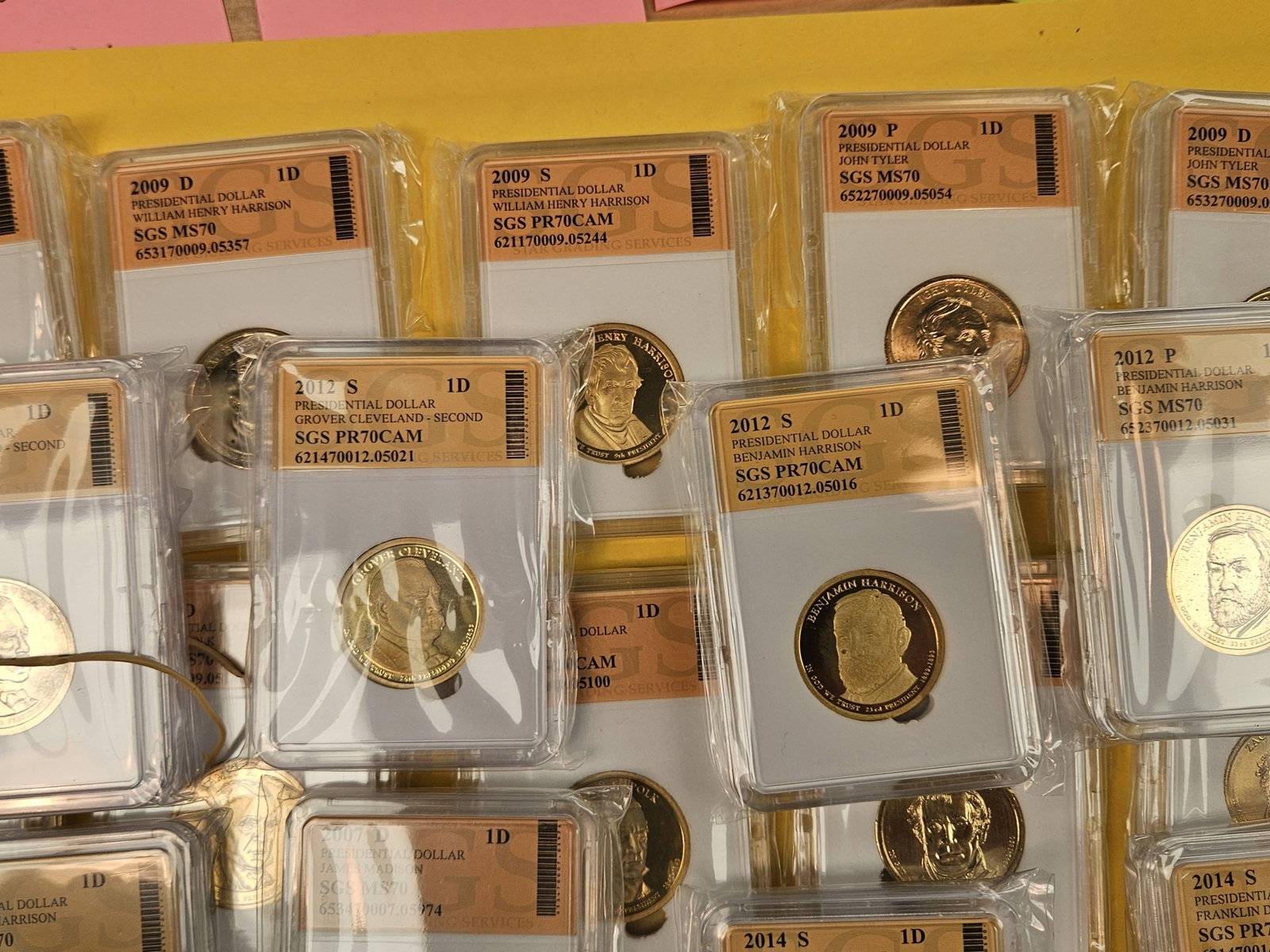 Twenty-Six Brilliant Uncirculated Presidential Dollars - 3