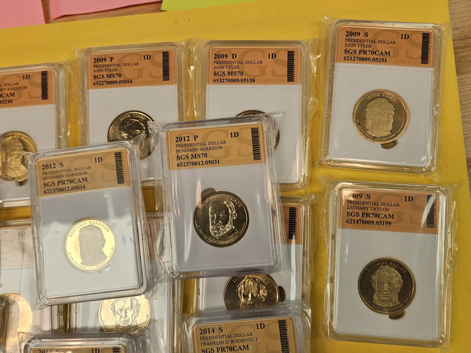 Twenty-Six Brilliant Uncirculated Presidential Dollars - 4