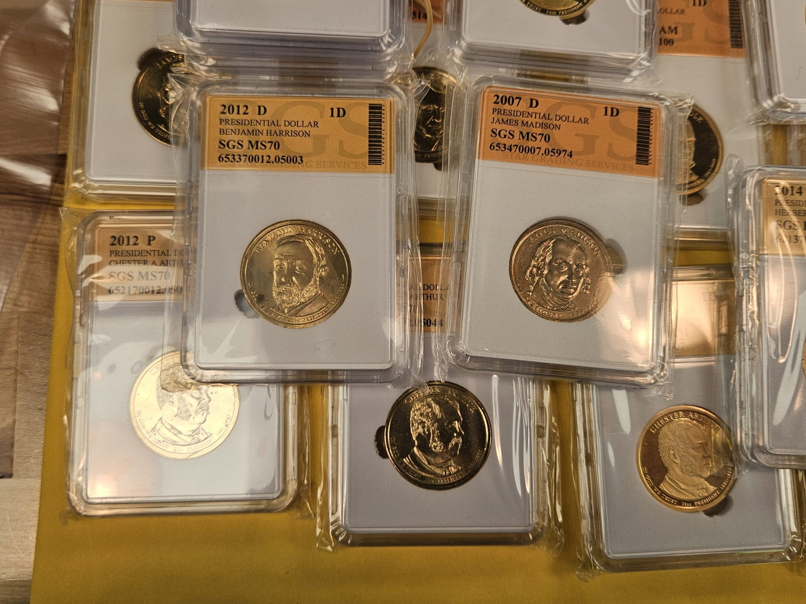 Twenty-Six Brilliant Uncirculated Presidential Dollars - 5