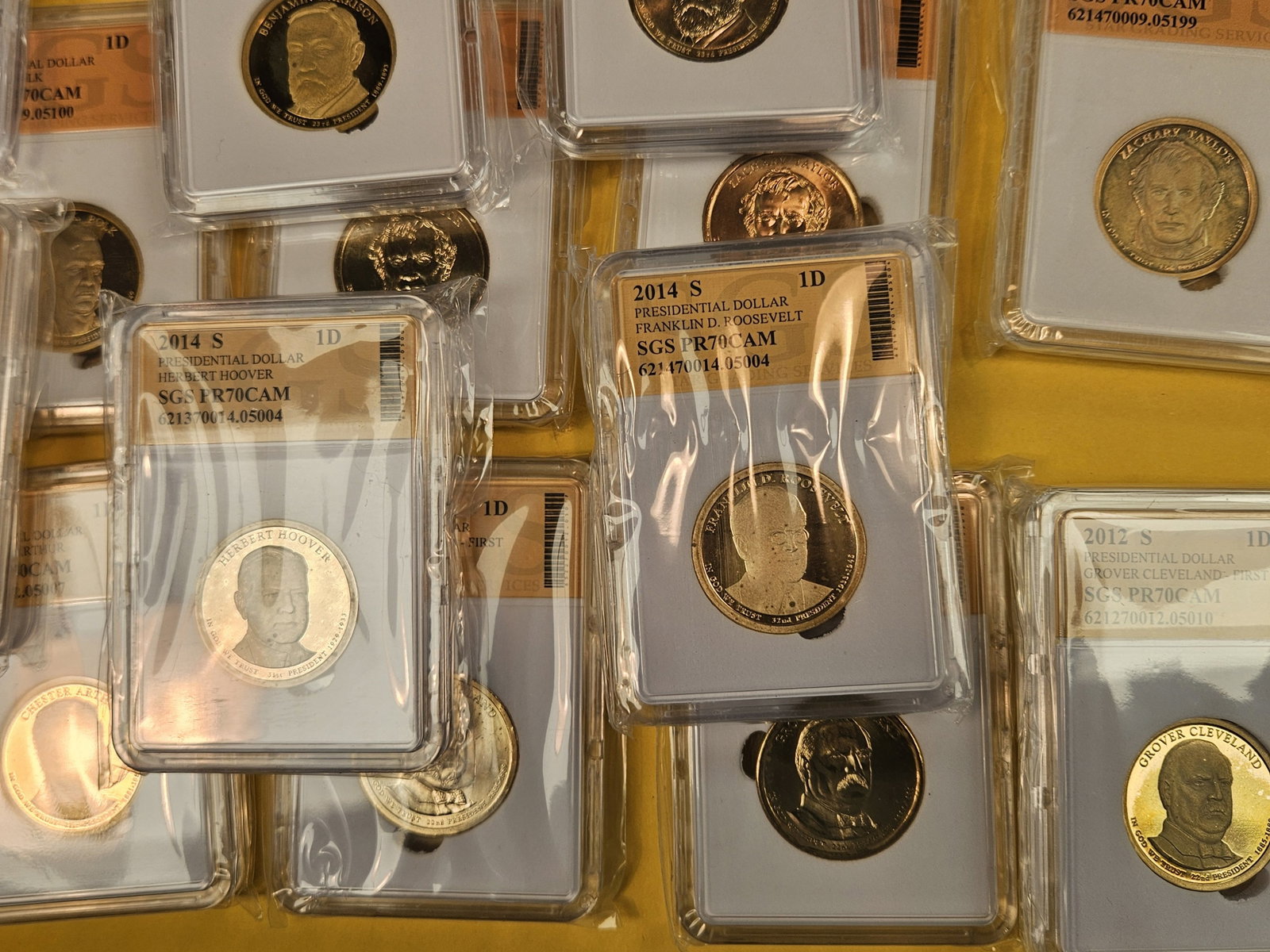 Twenty-Six Brilliant Uncirculated Presidential Dollars - 7
