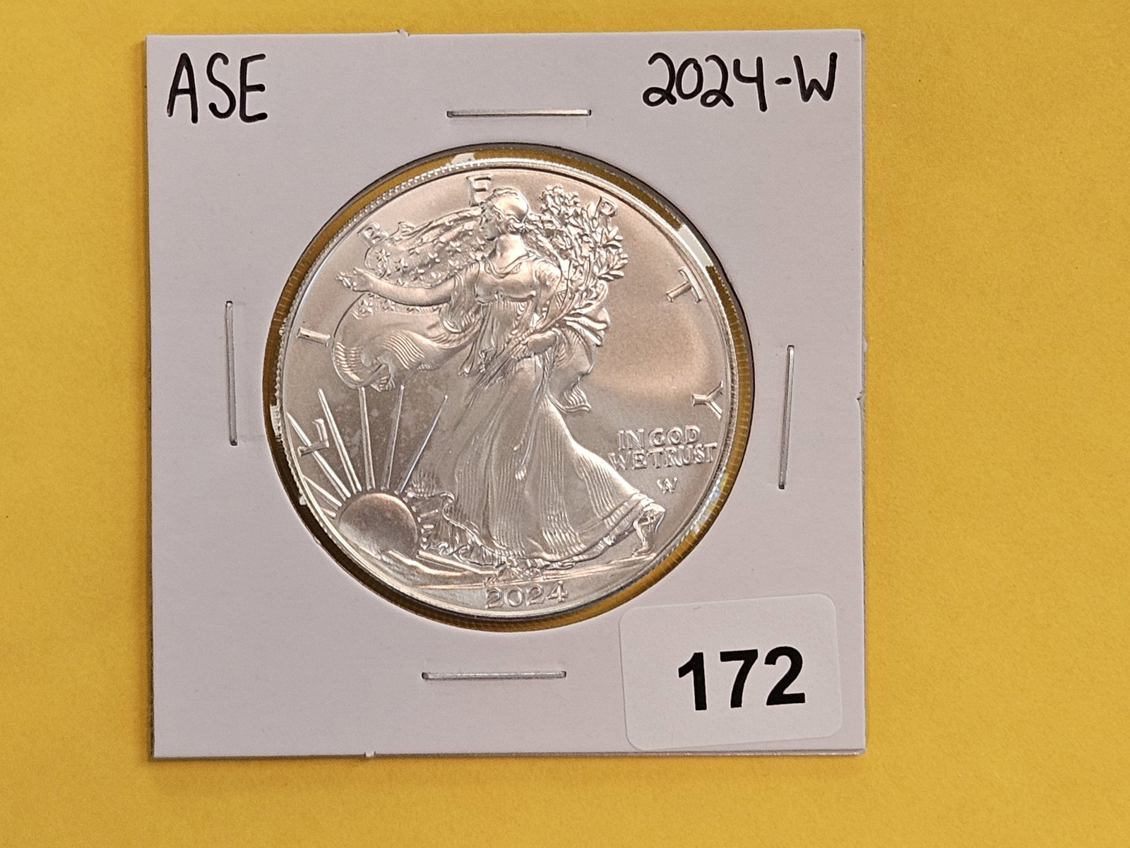 GEM Brilliant Uncirculated 2024 American Silver Eagle: Roll Fresh