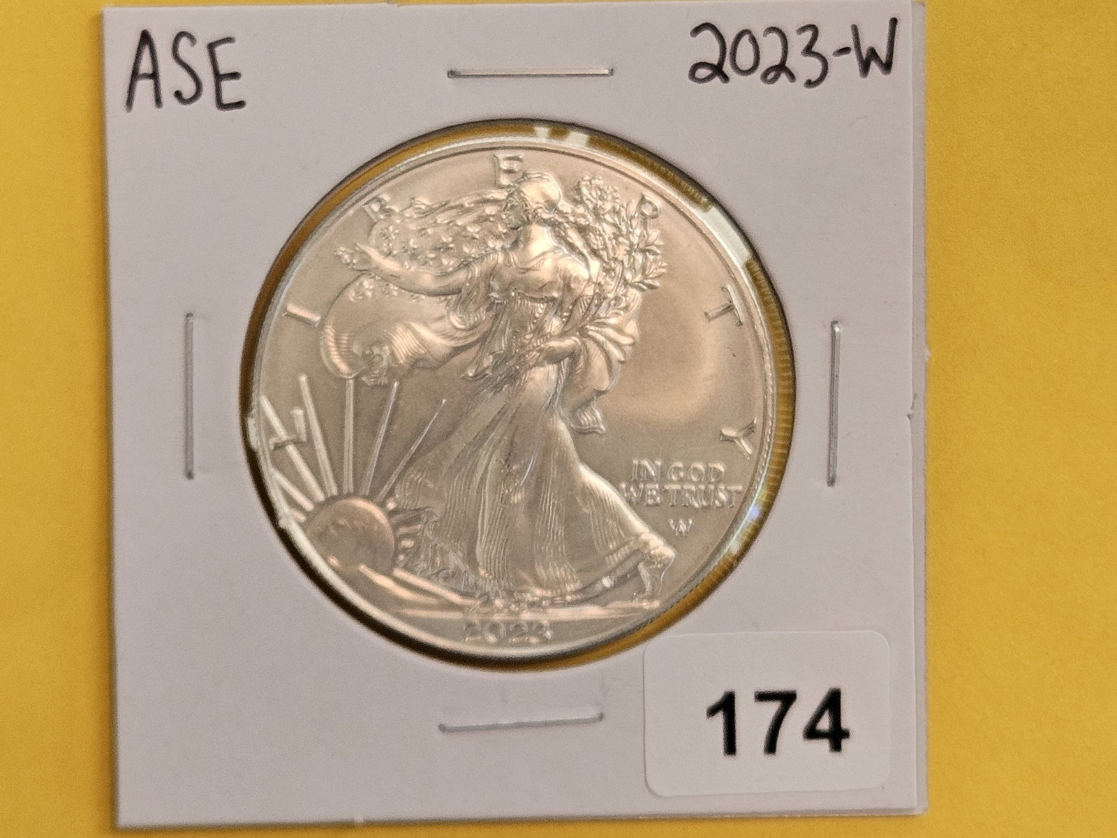GEM Brilliant Uncirculated 2023 American Silver Eagle: Roll Fresh