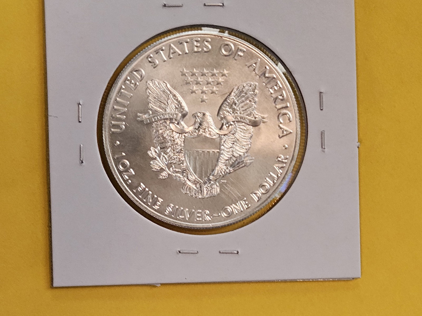 GEM Brilliant Uncirculated 2016 American Silver Eagle - 2