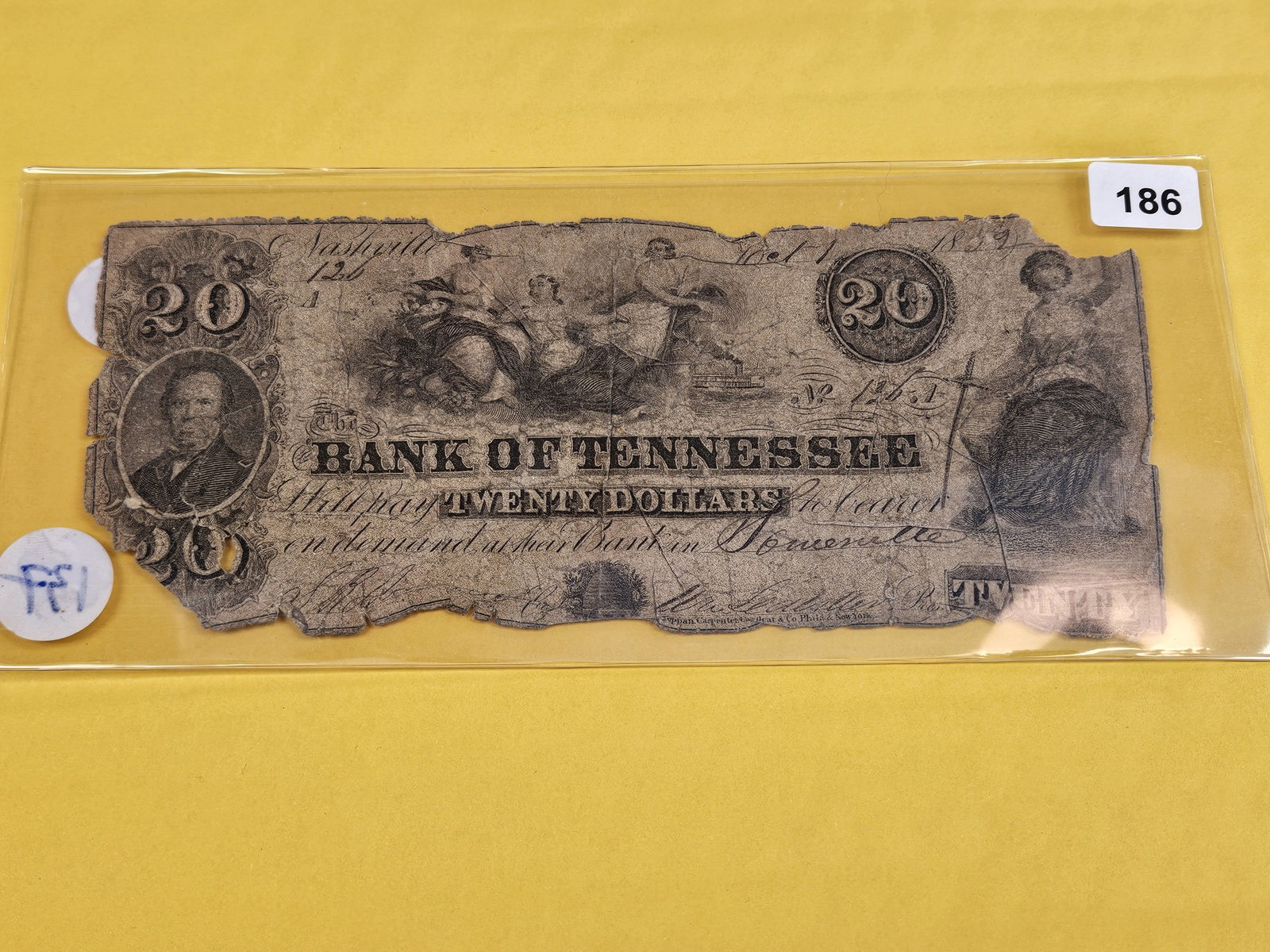 Twenty Dollar Obsolete Note - 2