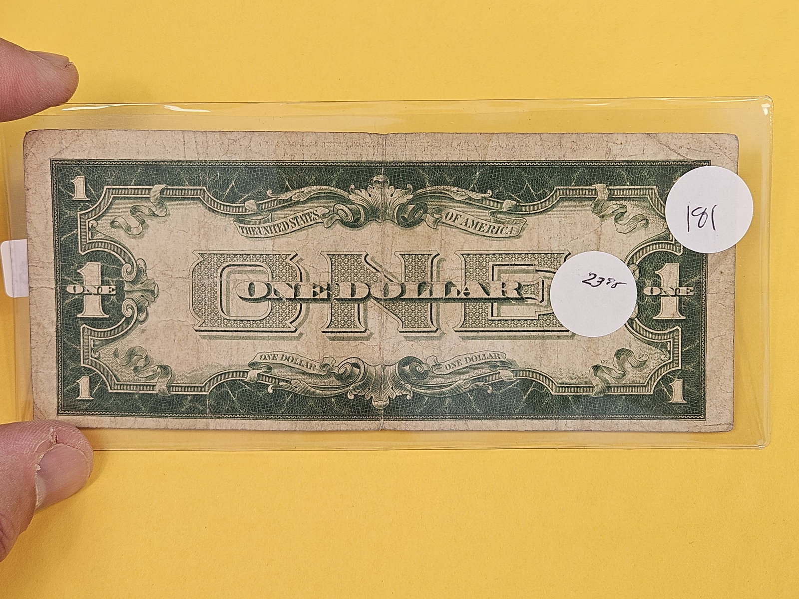 Series of 1928-A One Dollar Silver Certificate - 2