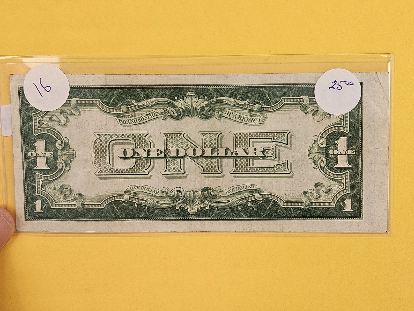 Series of 1928-A One Dollar Silver Certificate - 2