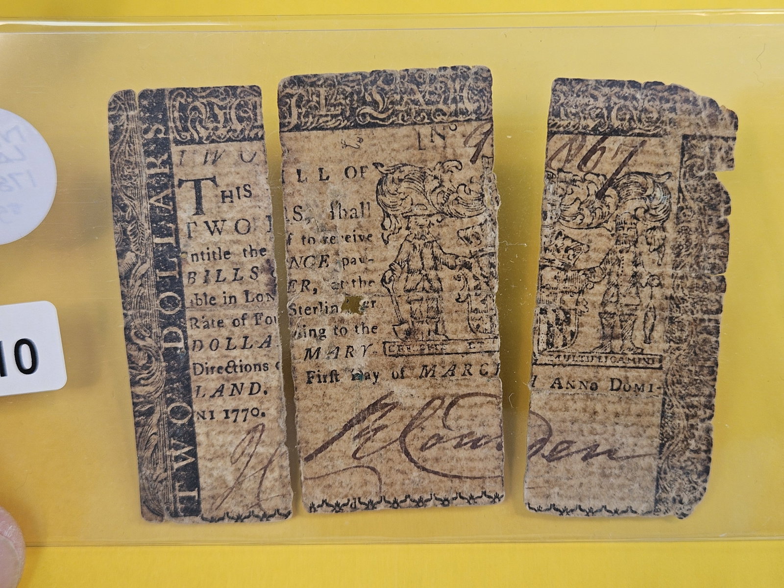 COLONIAL! Maryland 1780 Note…RARE! - 2