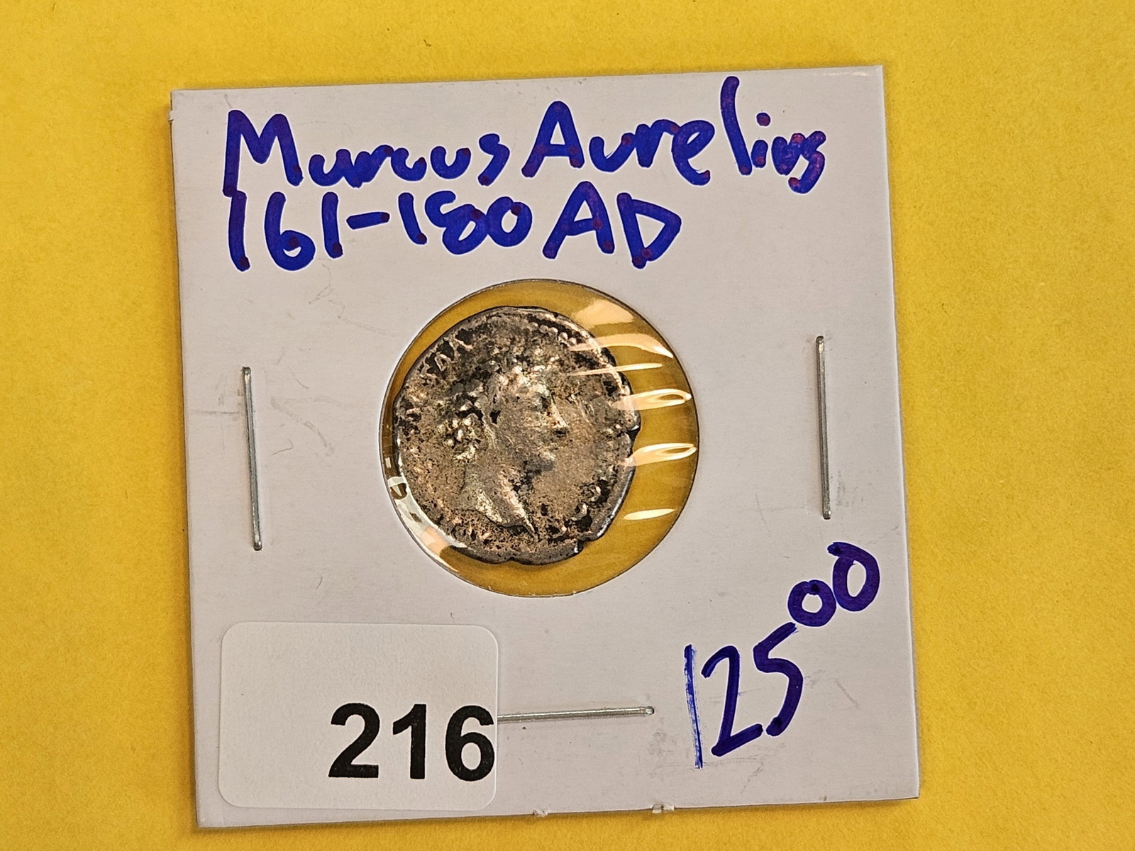 ANCIENT! Silver Marcus Aurelius - 2