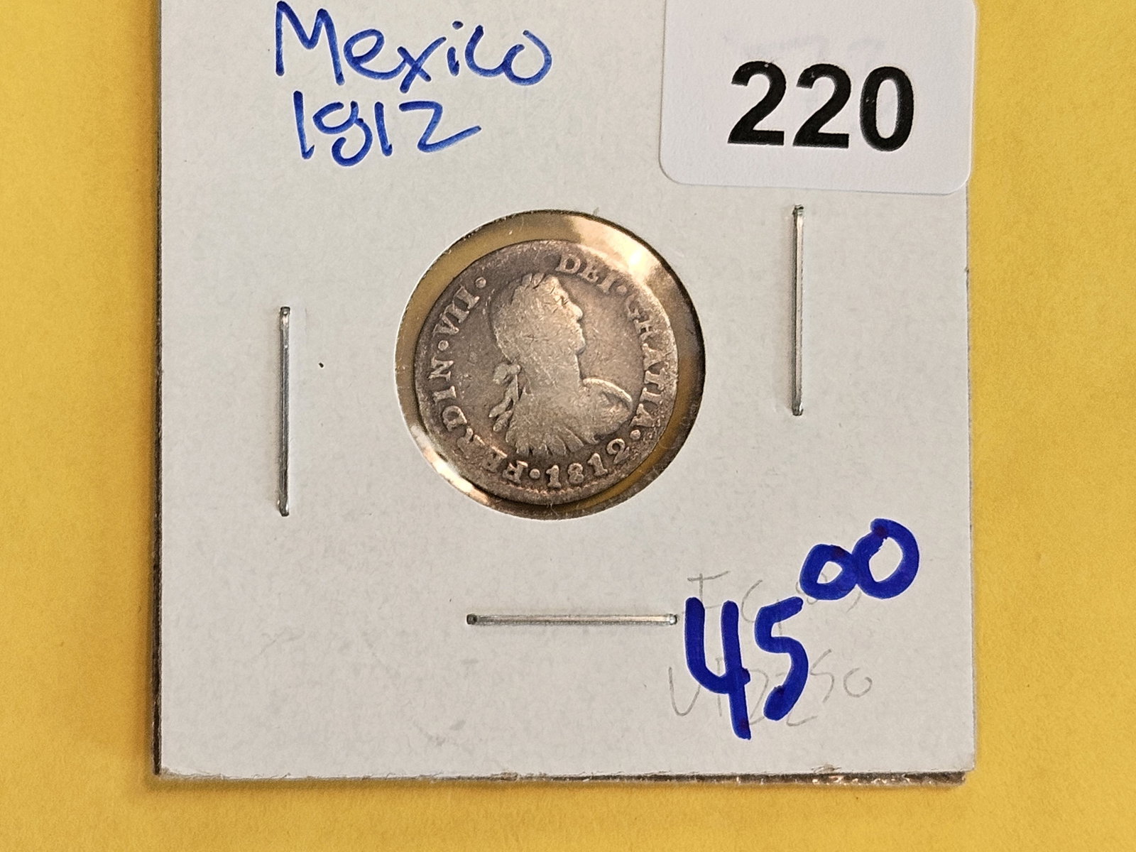 1812 Mexico silver One real - 2