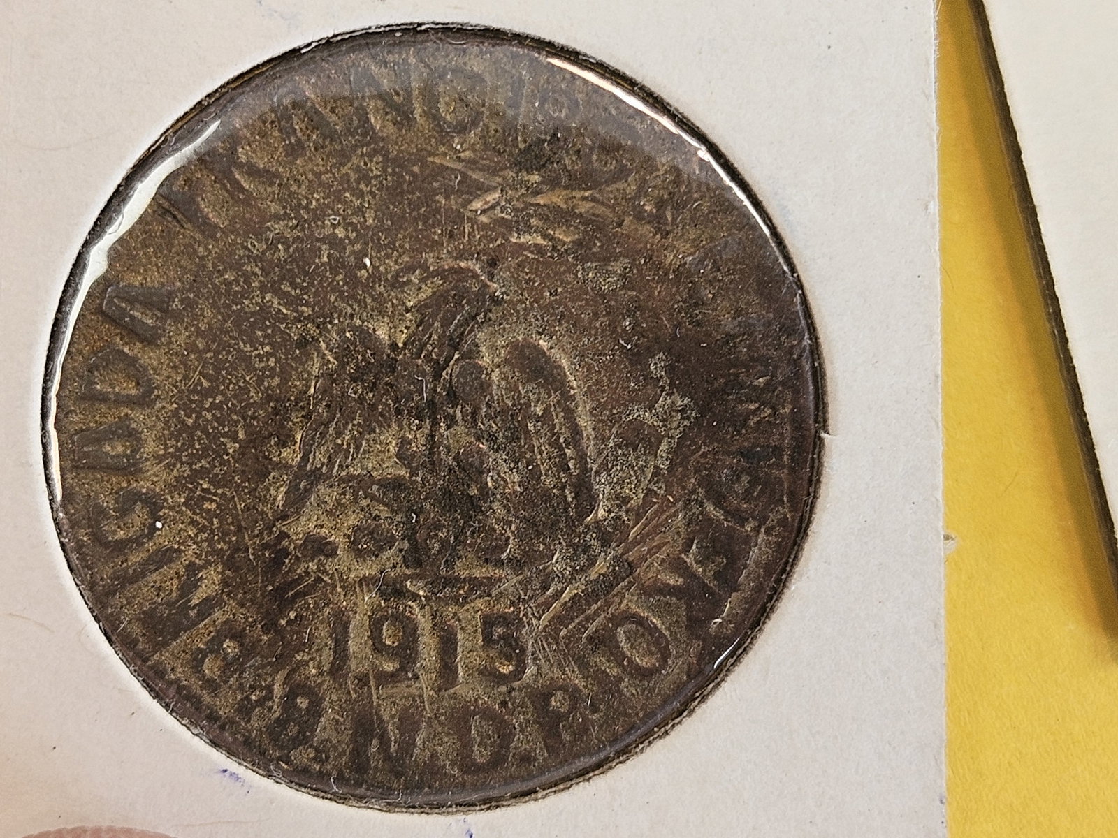 Four pieces of Mexican Revolutionary Coinage - 7