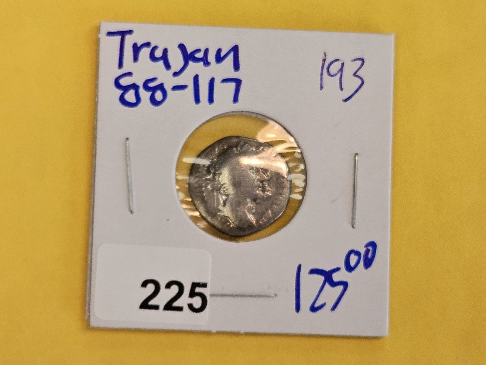 ANCIENT! Silver Trajan coin - 2