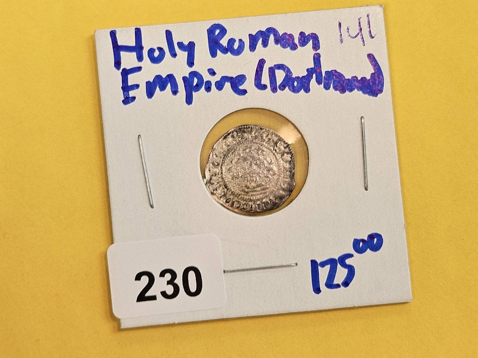 Medieval! Holy Roman Empire Silver denier - 2