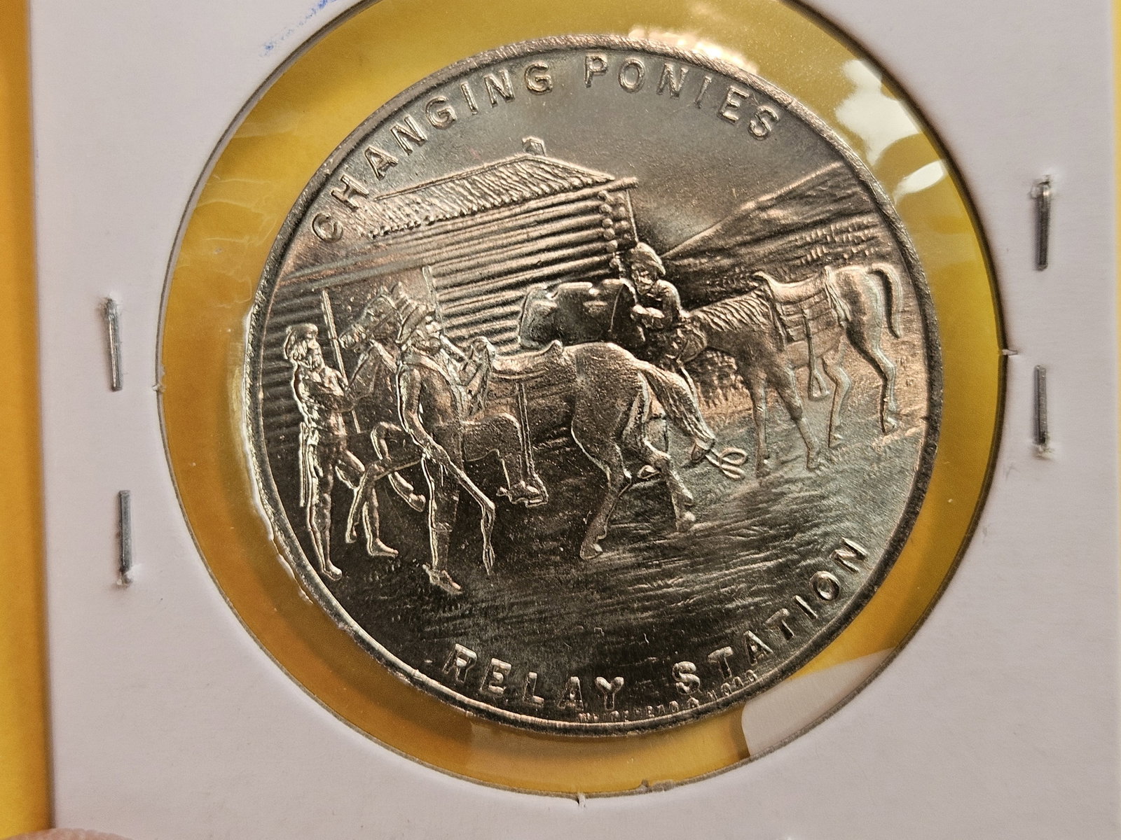GEM 1935 Pony Express SO-Called Half Dollar - 3