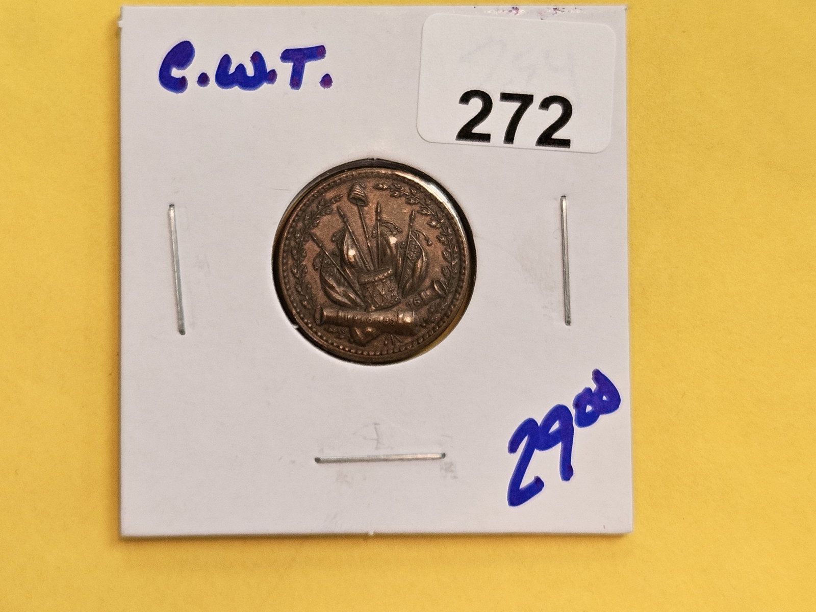 Civil War Token - 2