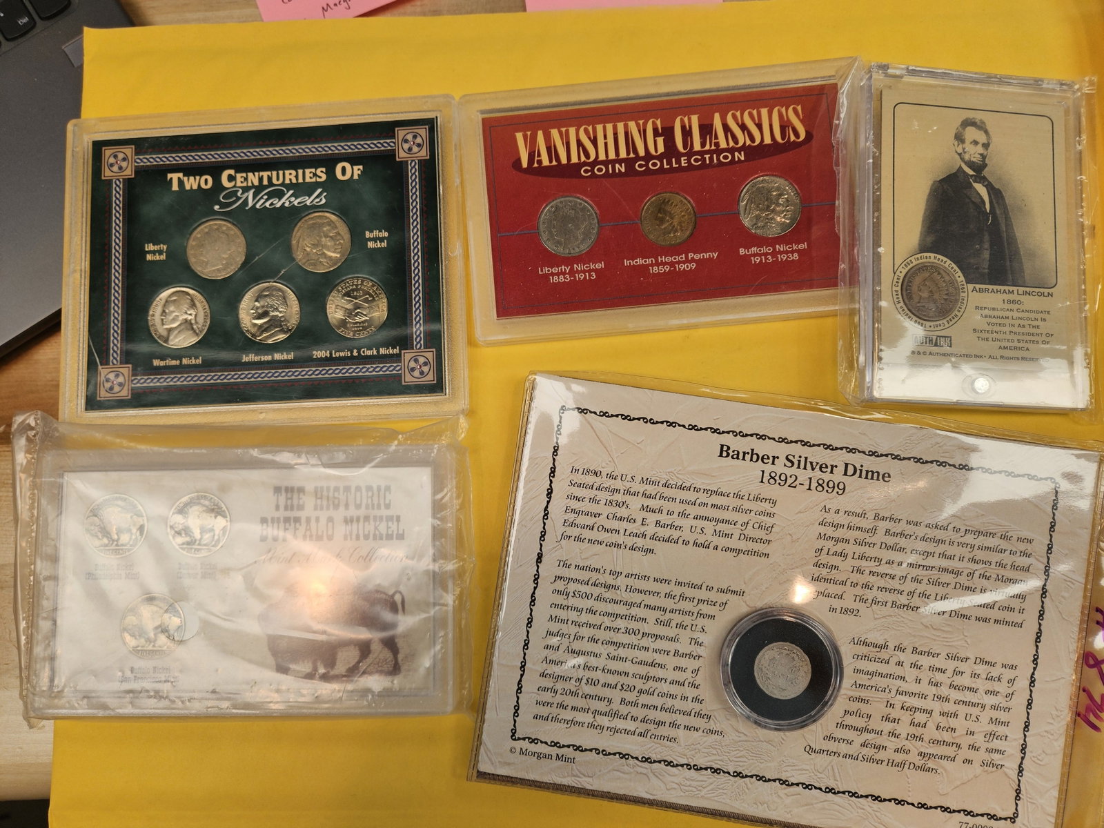 Large, Fun, mix of Coin sets - 2