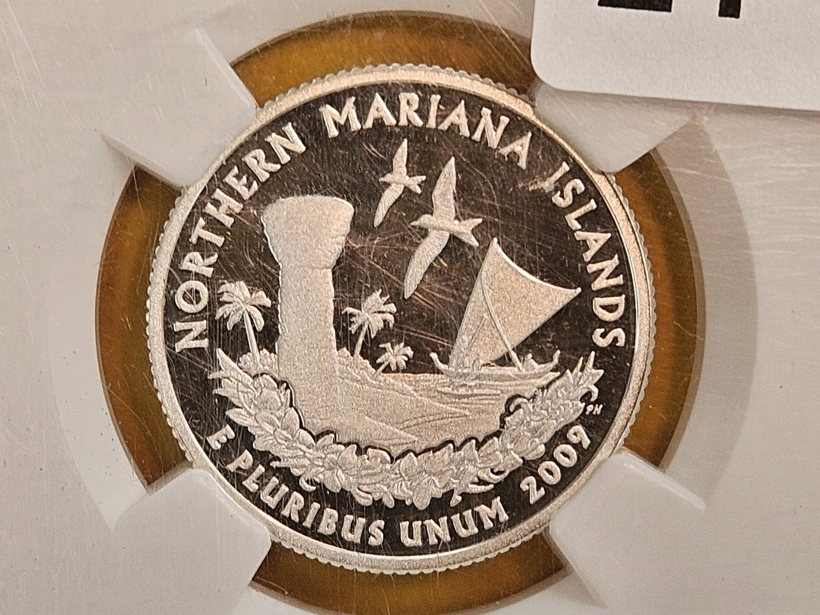PERFECT! NGC 2009-S SILVER Washington Quarter in Proof 70 Ultra Cameo: Perfect Grade! Northern Marianas
