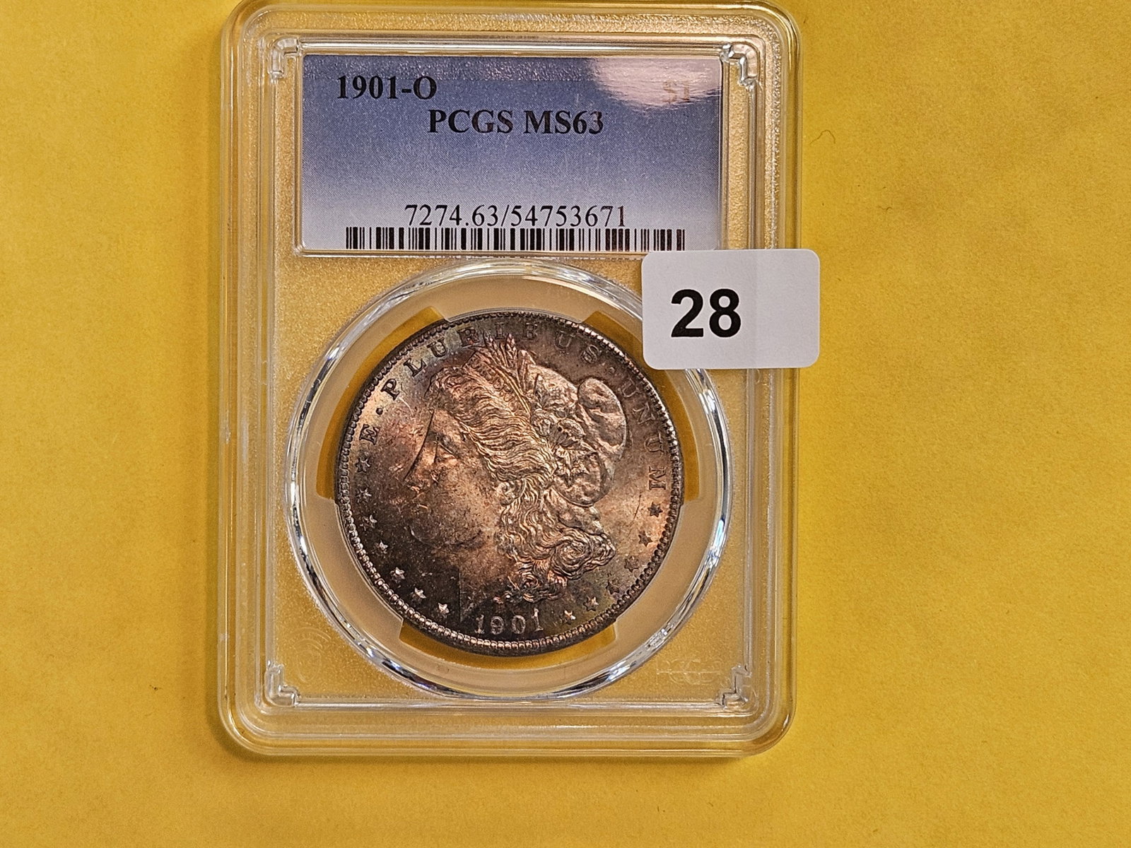 PCGS 1901-O Morgan Dollar in Mint State 63 - 2