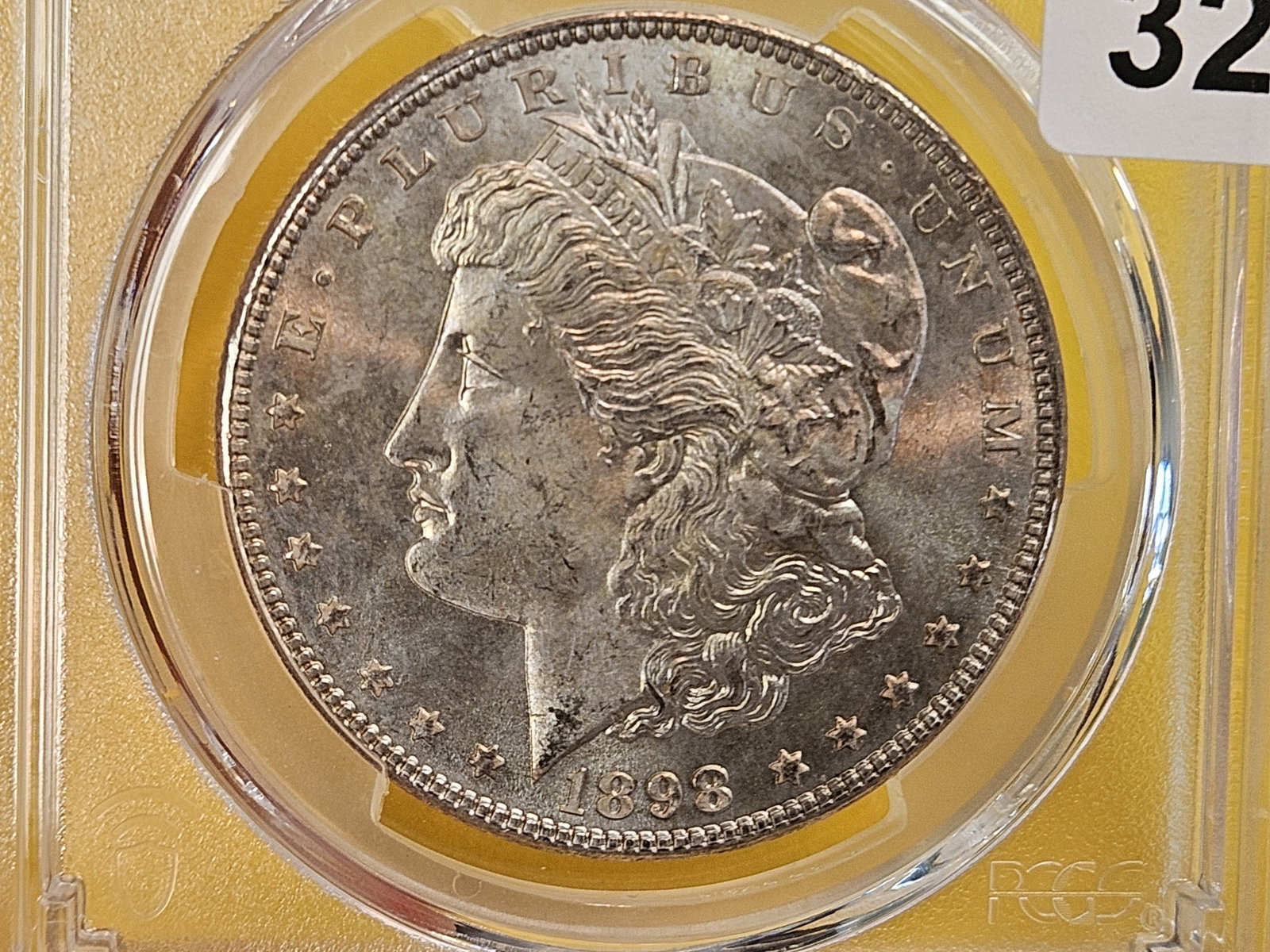 GEM! PCGS 1898 Morgan Dollar in Mint State 65 PLUS - 4