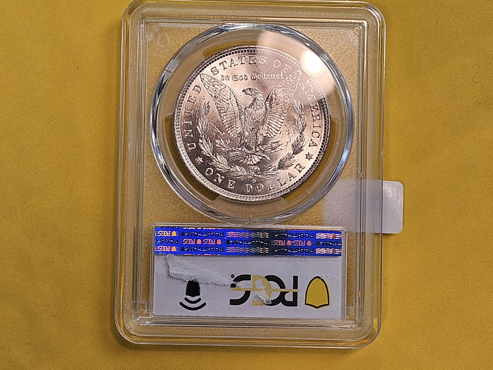 PCGS 1882 Morgan Dollar in Mint State 63 - 3