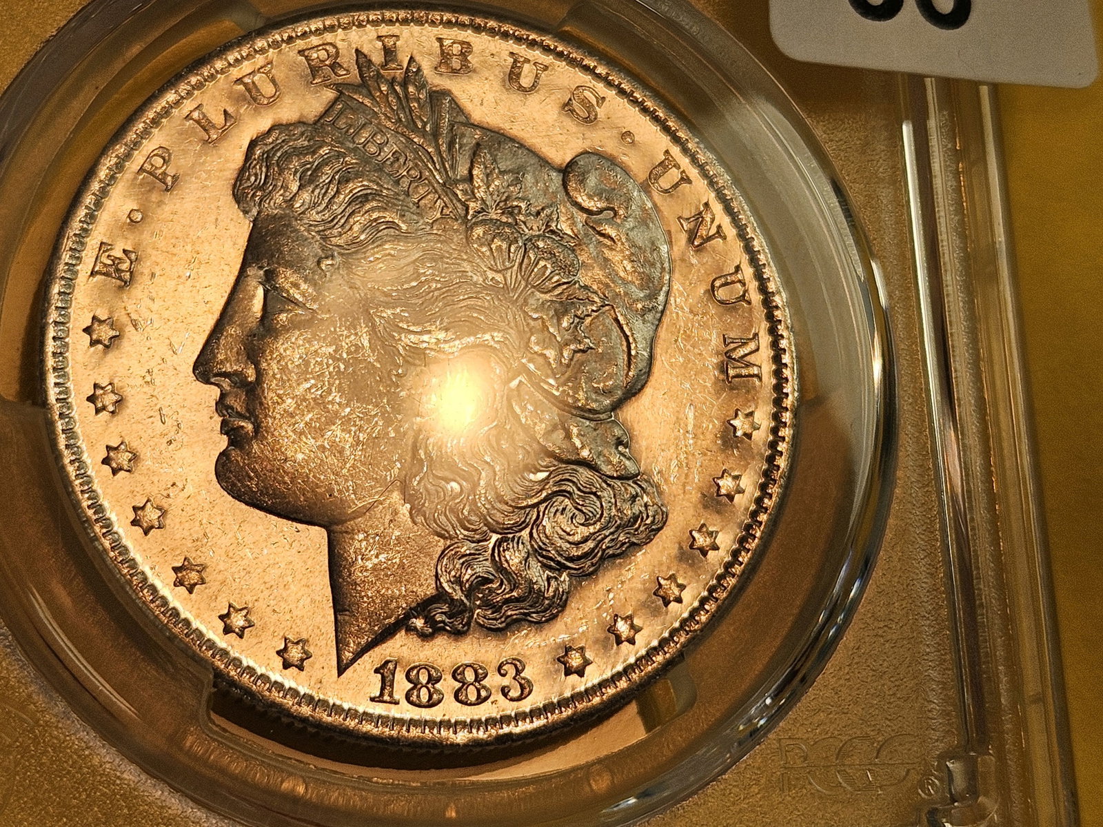 PROOFLIKE! PCGS 1883-O Morgan Dollar in Mint State 63 PL - 3