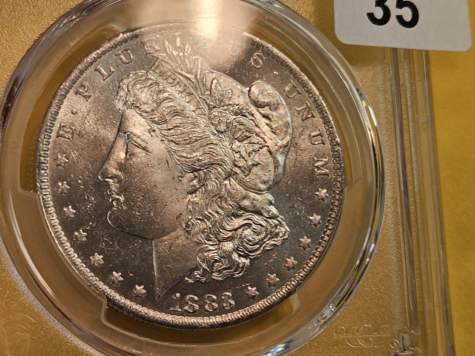 PROOFLIKE! PCGS 1883-O Morgan Dollar in Mint State 63 PL - 4