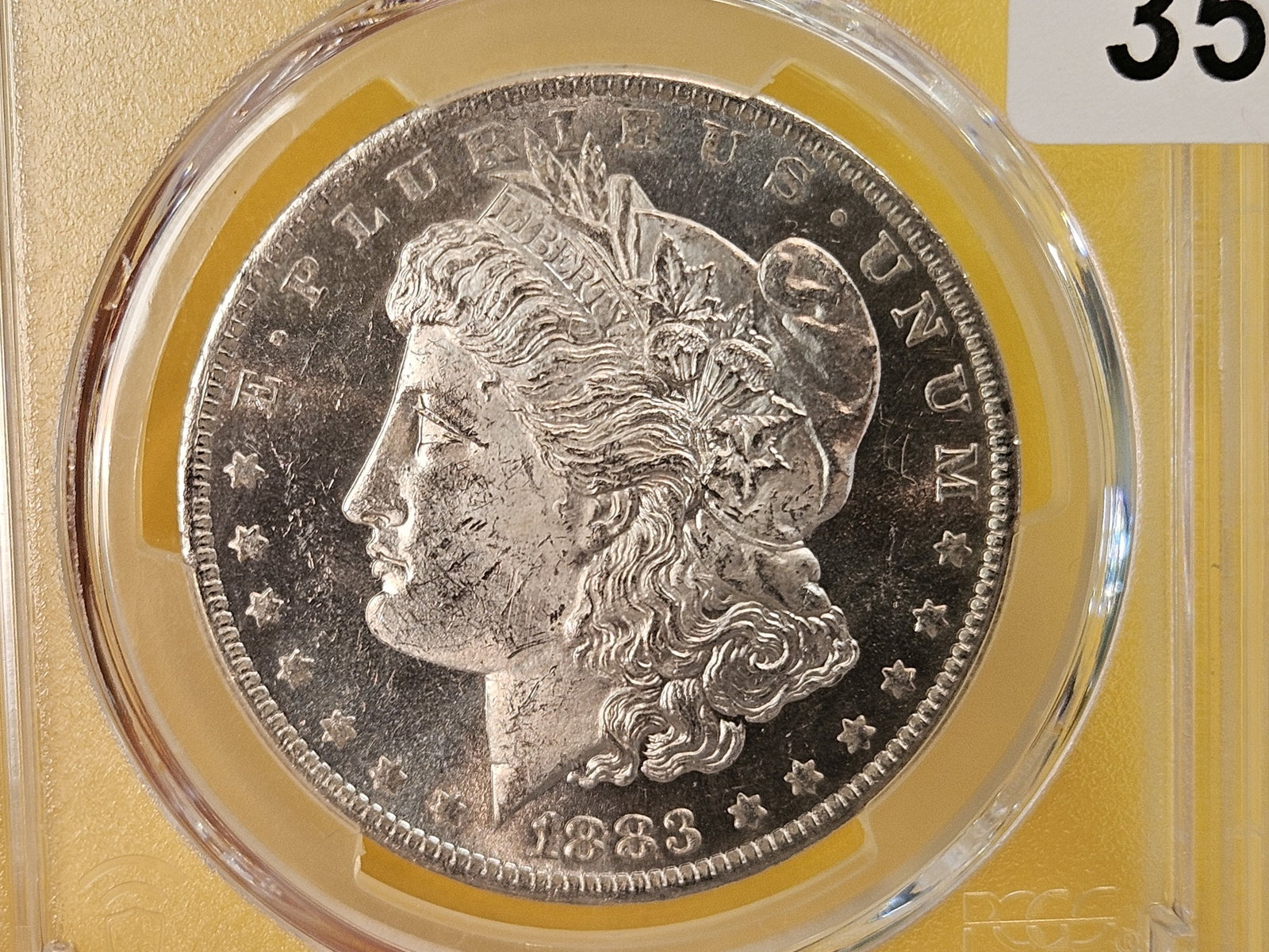 PROOFLIKE! PCGS 1883-O Morgan Dollar in Mint State 63 PL - 5