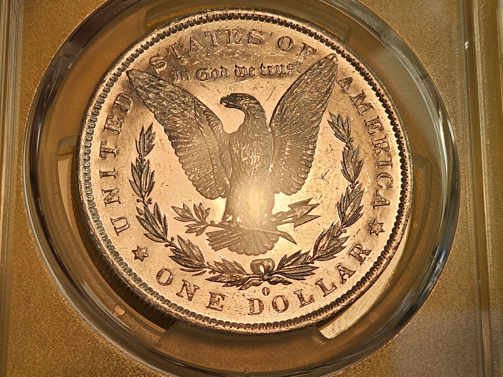 PROOFLIKE! PCGS 1883-O Morgan Dollar in Mint State 63 PL - 7