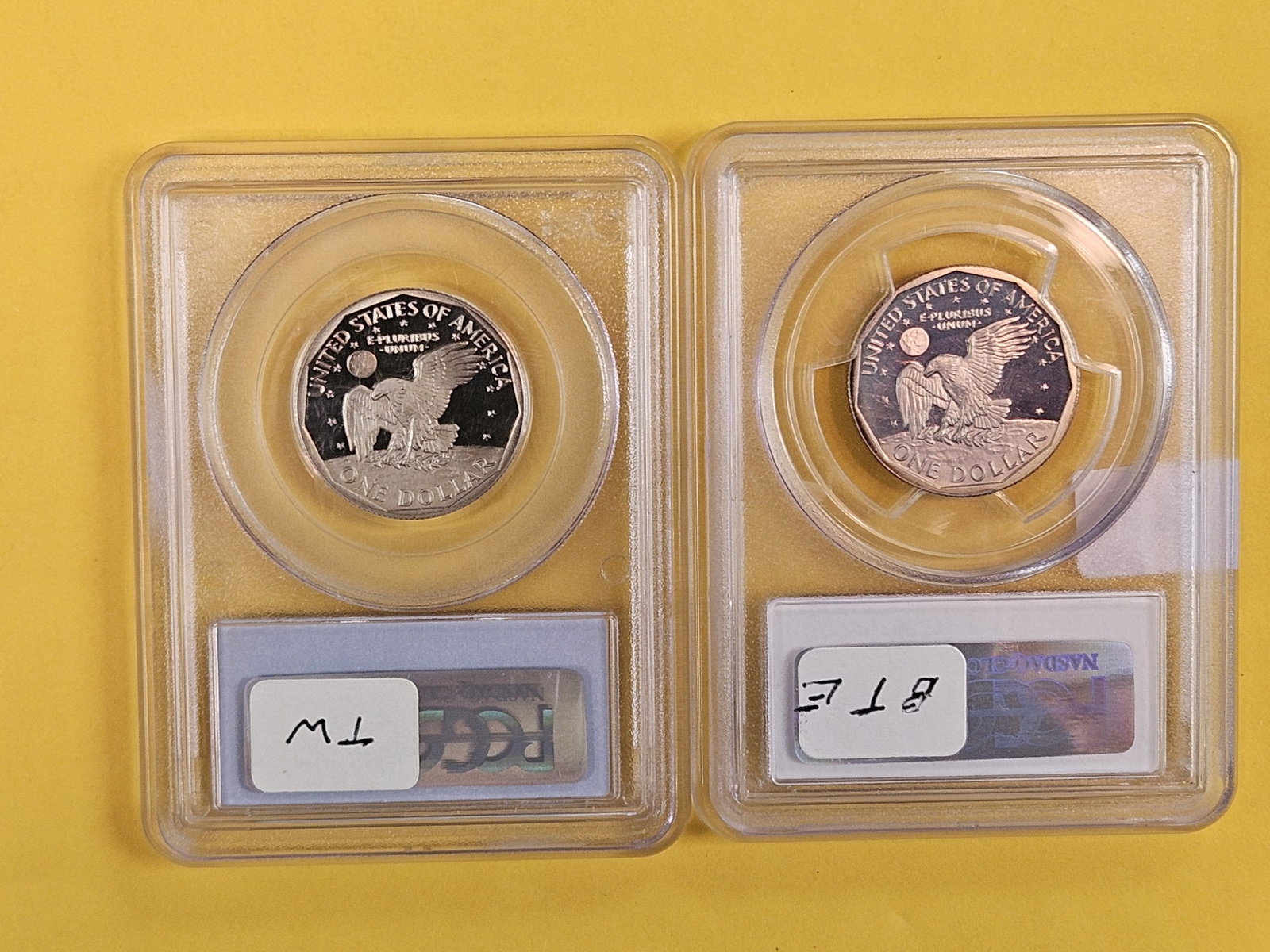 PCGS 1979-S and 1981-S Susan B Anthony Dollars - 2