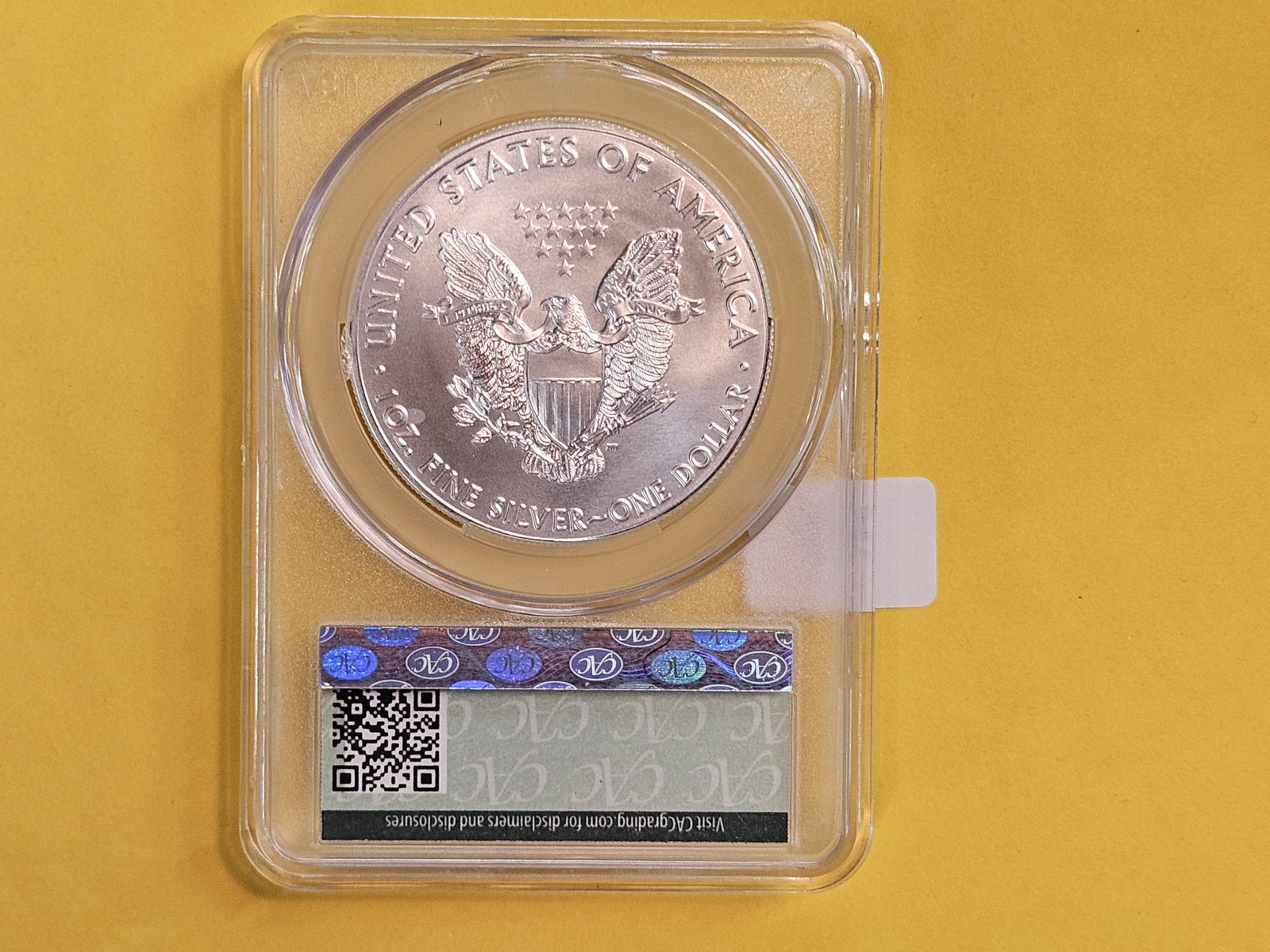 CACG 2016 American Silver Eagle in Mint State 69 - 2