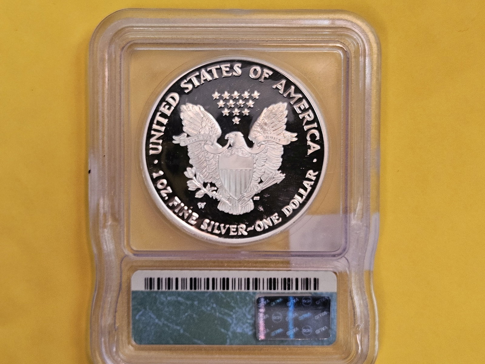 ICG 2003-W American Silver Eagle in Proof 69 Deep Cameo - 2