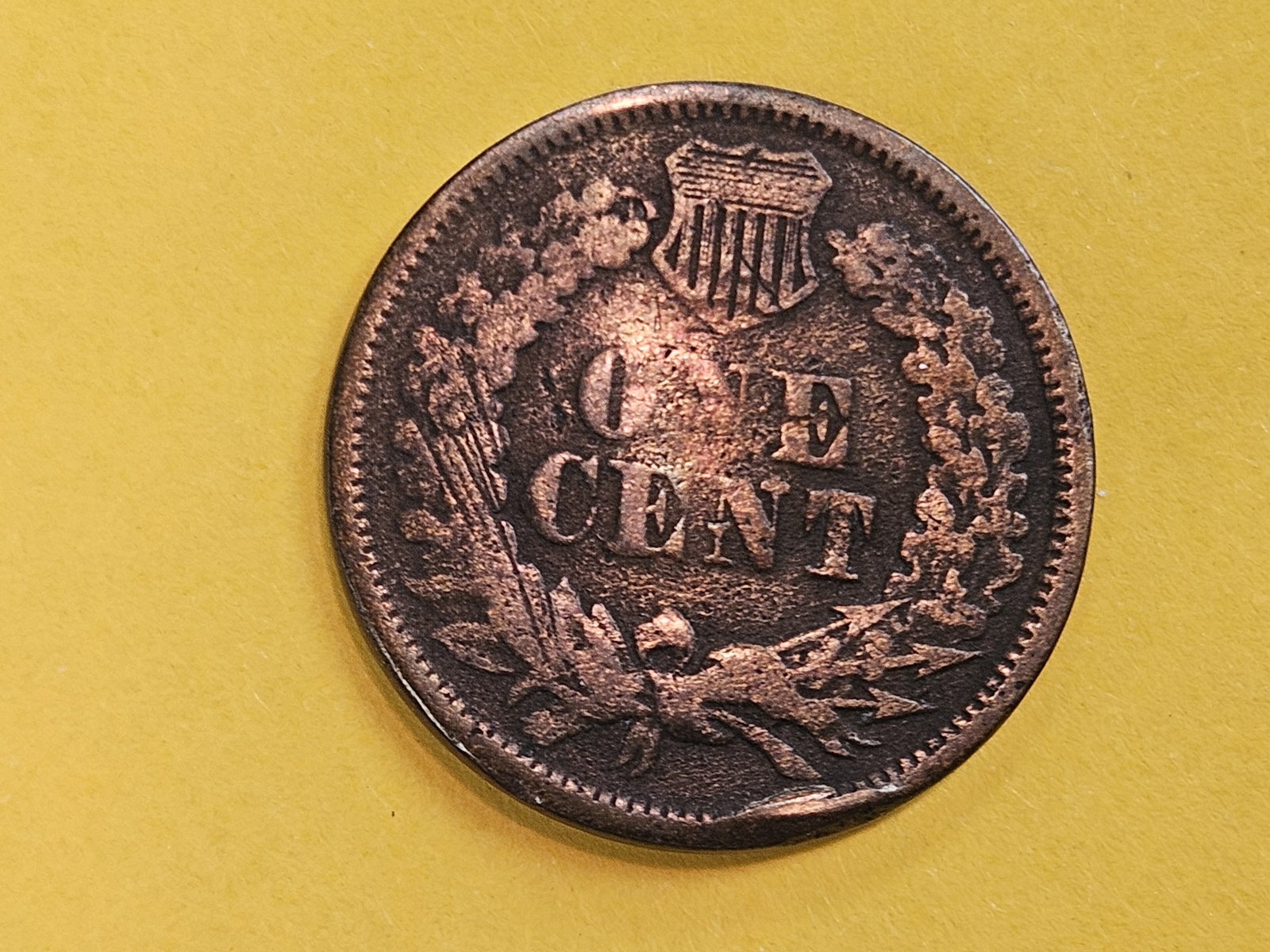 Semi-Key 1864-L Indian Cent - 3