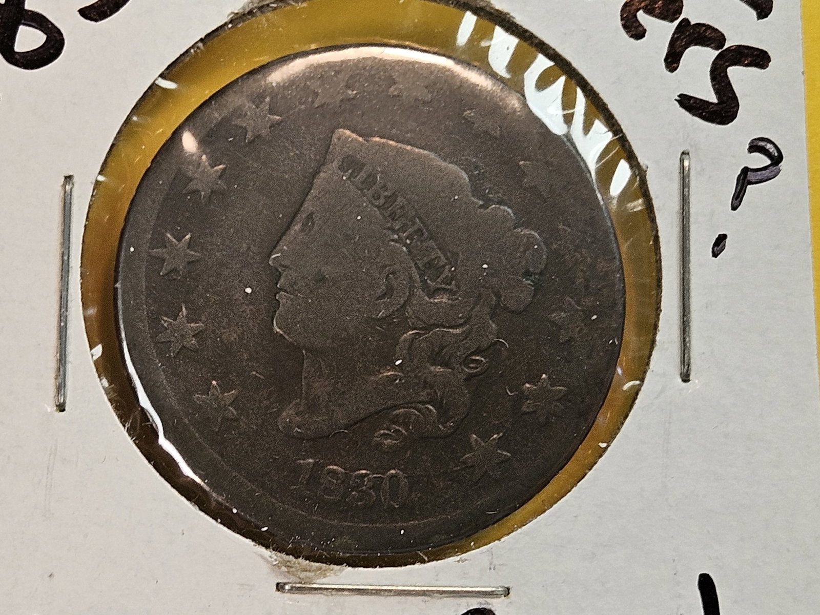 Three Coronet Head Large Cents - 3