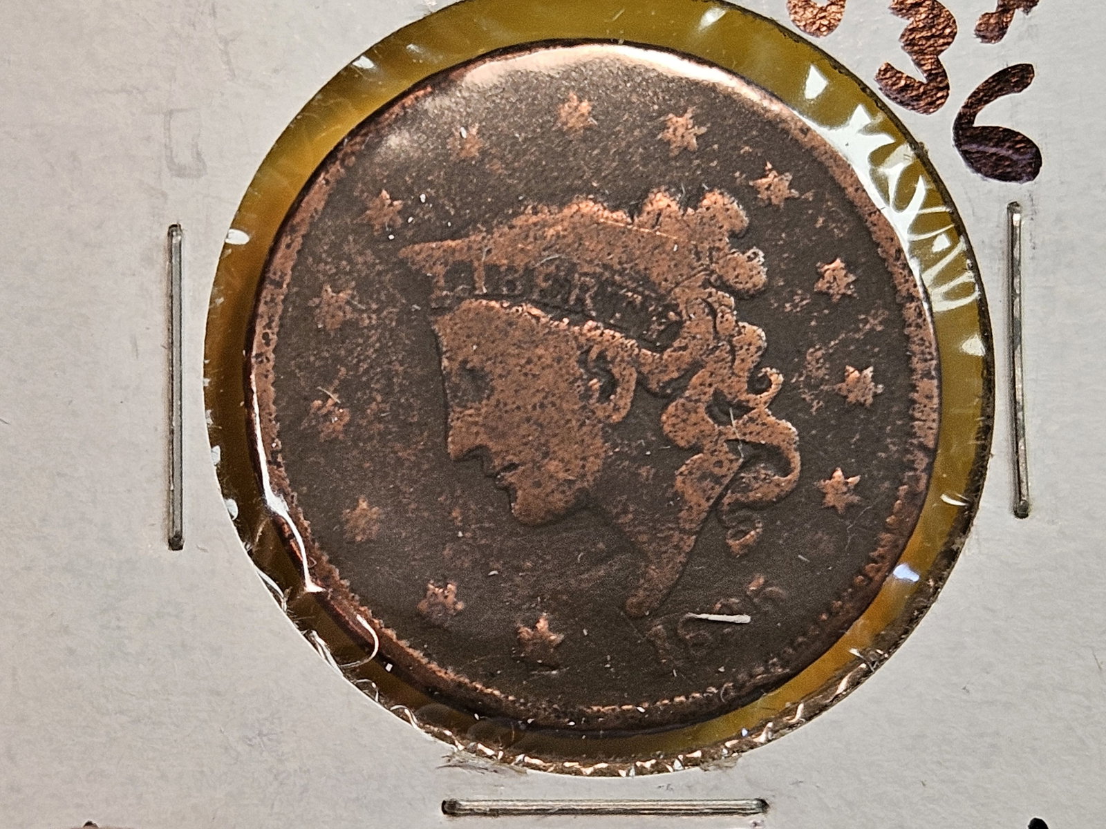 Three Coronet Head Large Cents - 4