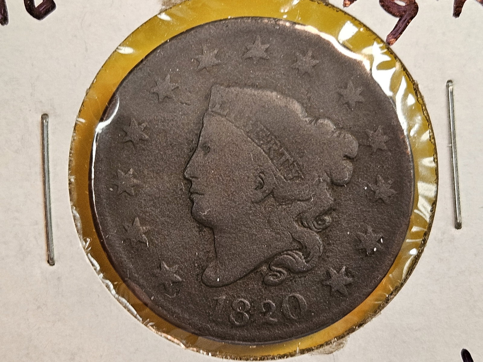 Three Coronet Head Large Cents - 2