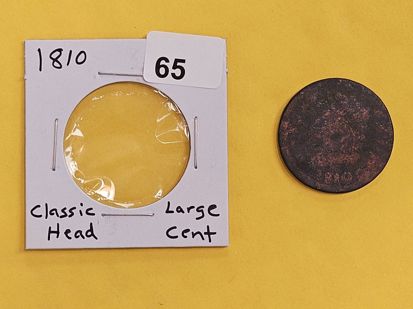 Semi-Key 1810 Classic Head Large Cent - 2