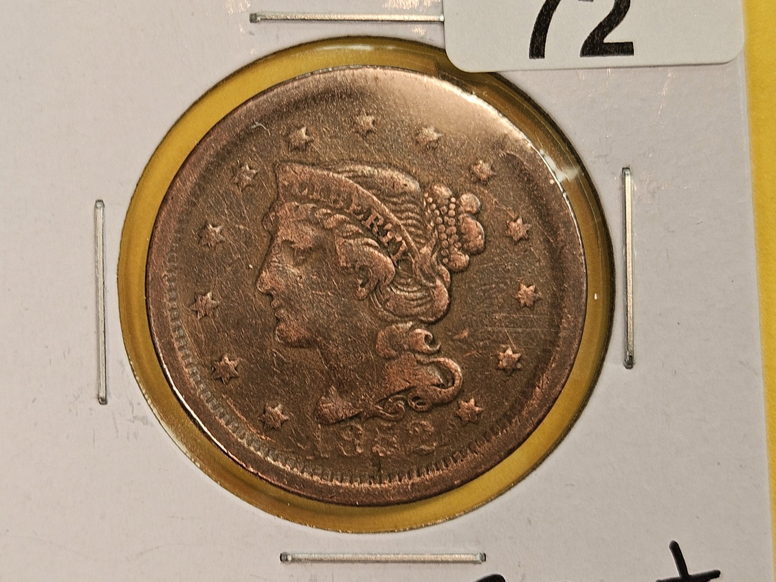 Three Braided Hair Large cents - 4