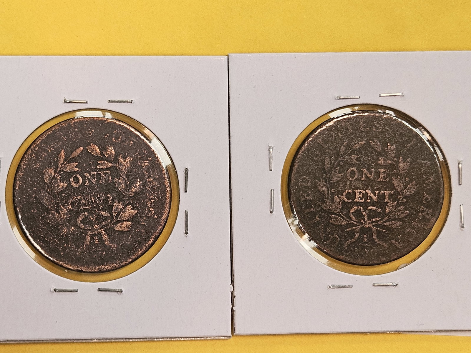 Two Draped Bust Large Cents - 3